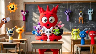 Raddy Found A Secret In School... Is That Sprunki?