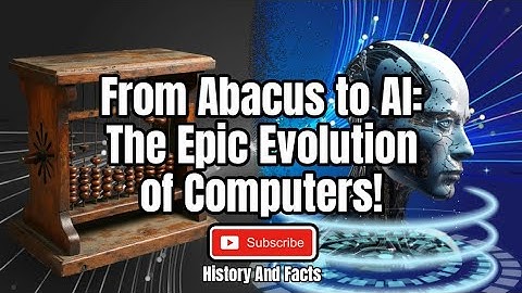 From Abacus to Al: The Epic Evolution of Computers! #abacus #oldcomputer #ai