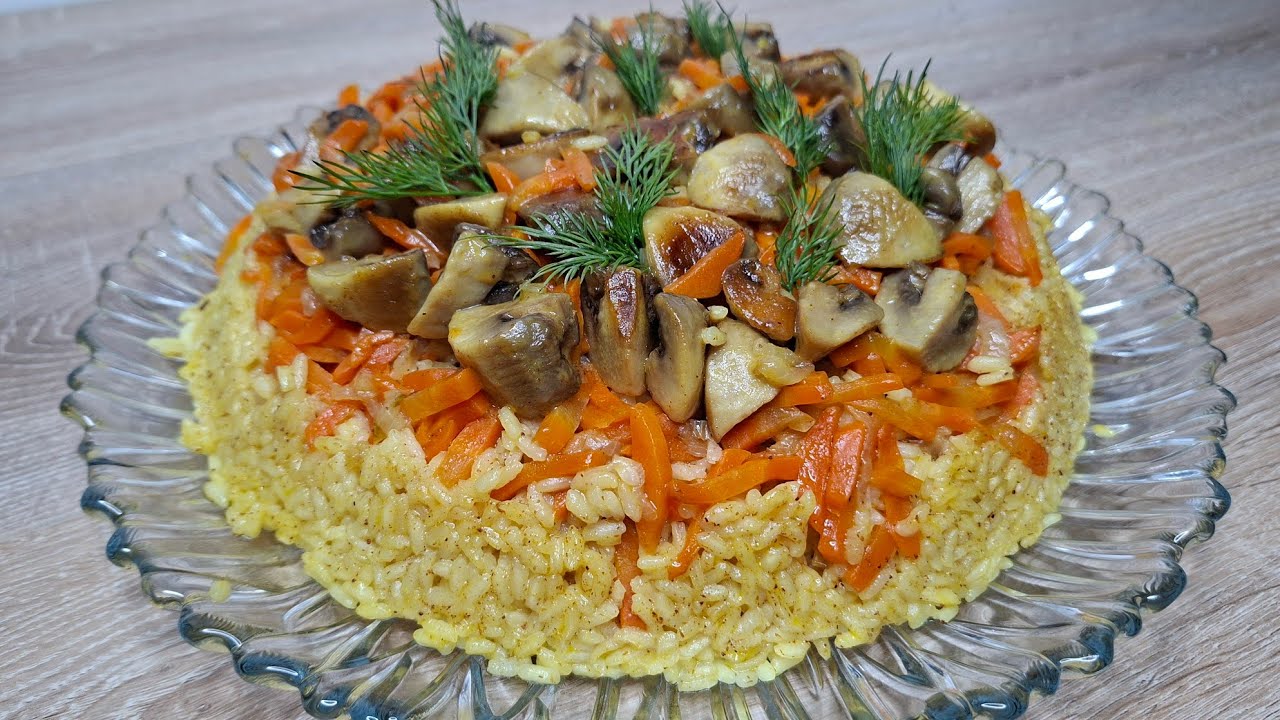 Плов по Вегетариански или ещё один вариант вкусного гарнира. Рис всему голова.