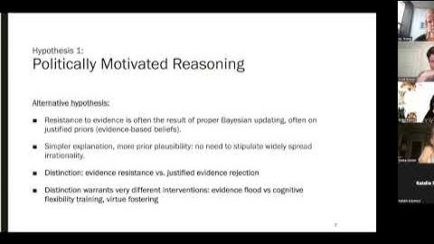 Ep. 14 Dr. Mona Simion on "Politically Motivated Reasoning and Resistance to Evidence"