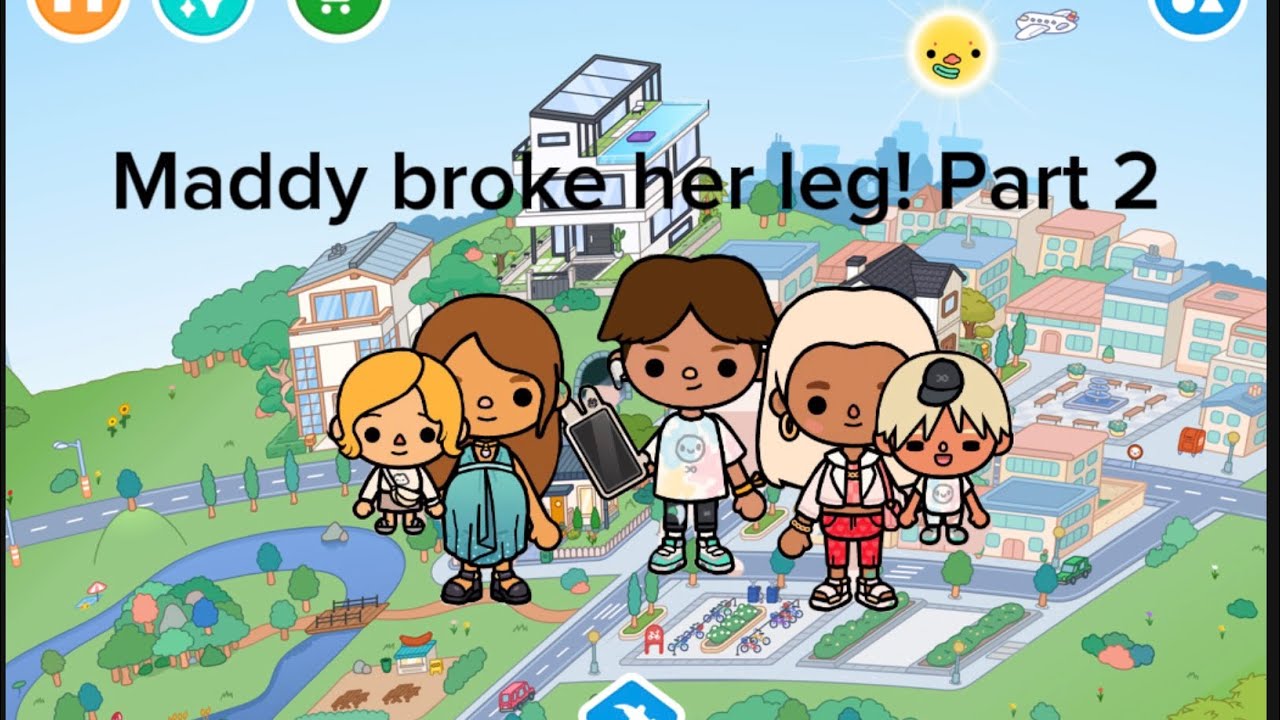 Maddy broke her leg part 2!! Toca Boca roleplay ep 7
