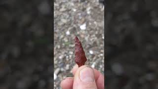 Guy Finds Jasper Arrowhead!