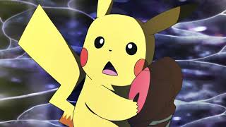 Pokemon Sun & Moon - Ash & Pikachu one hits Nihilego/Uturoid (Super Full-Force 10,000,000 Volts)
