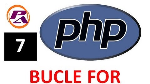 Tutorial PHP - Bucle FOR