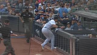 Gio Urshela Makes One Of The Best Catches You'll Ever See | Yankees vs. Rays (10\/3\/21)