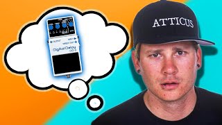 Blink 182 But Tom DeLonge Buys A Delay Pedal In 2001