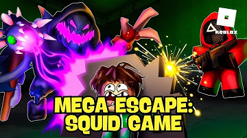 Mega Escape: Squid Game NEW UPDATE - FULL GAME Walkthrough & ENDING - ROBLOX