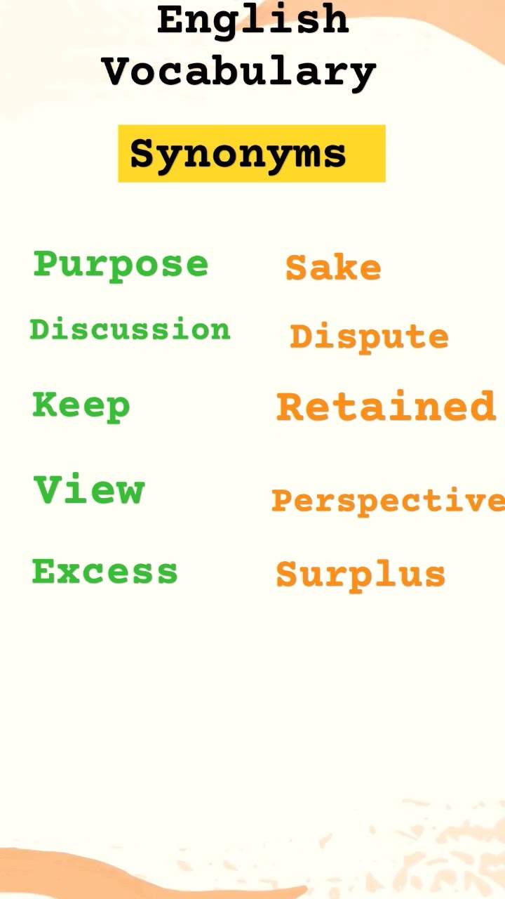 English Vocabulary Today1 Synonyms vocabulary short journey english English Vocabulary Today1 Synonyms vocabulary short journey english