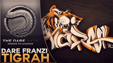 Tigrah | Digital Grafitti | By Dare Franzi