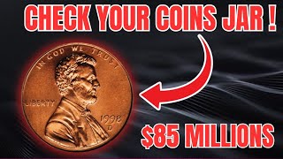 1998 D Lincoln Memorial Penny - Rare One Cent Coin | USA Coin Collection