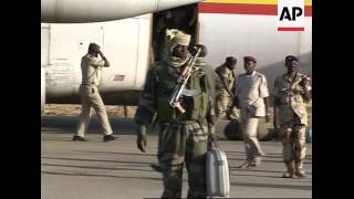 Plane carrying Spanish air crew and French aid workers arrives in N'djamena