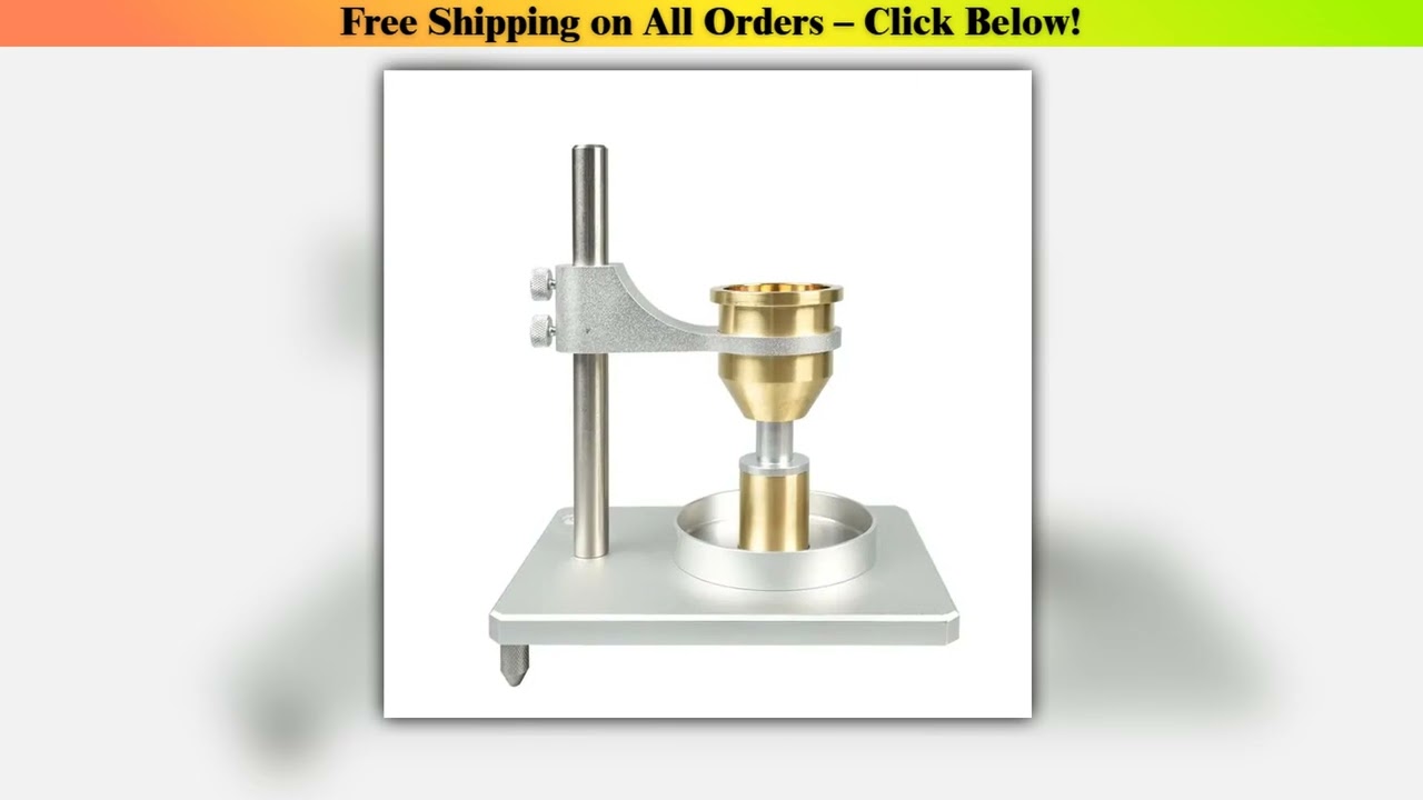 Hall Flowmeter Natural Packing Alumina Density Test Metal Powder Fluidity Determination Loose