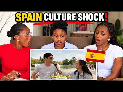 SPAIN SHOCKED US || First time reaction to Spain cultural shock