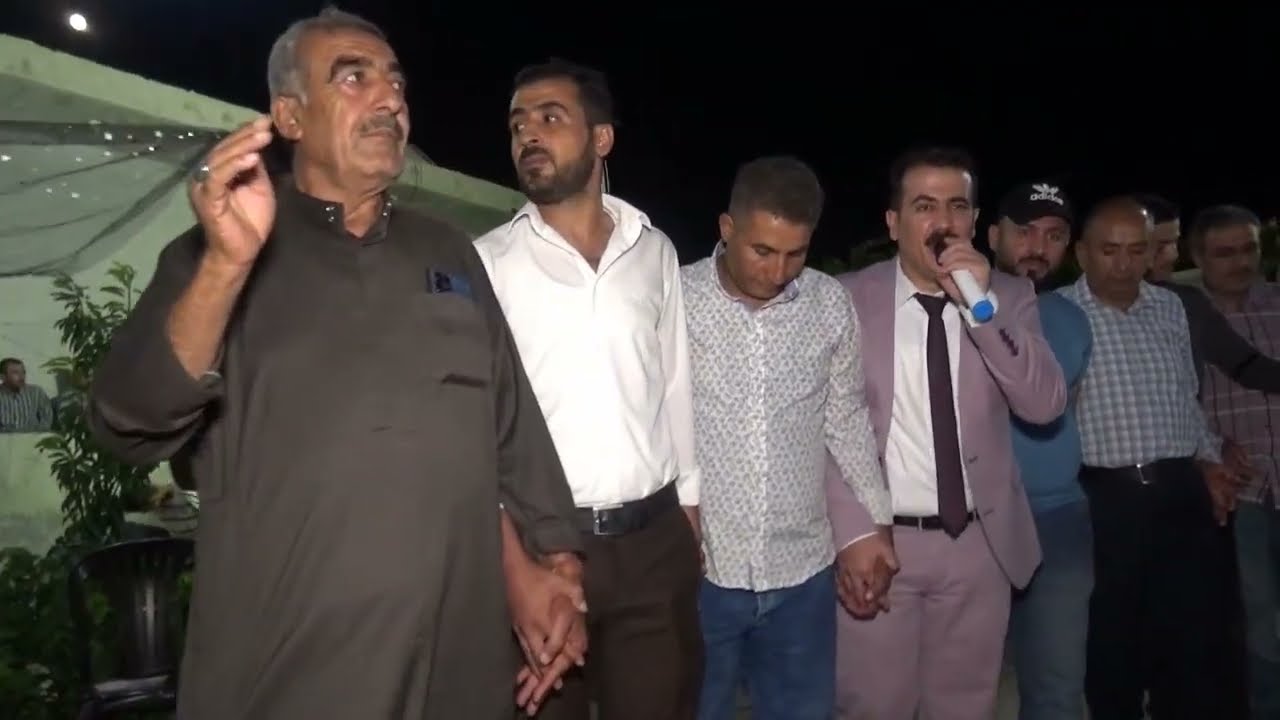 الفنان حسن كولساس يقدم حفل جمعة خليل شلوت افراح اهالي تل الحجر الجزء الثالث