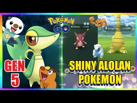 shadow pokemon pokemon go hub NEW SHINY ALOLAN POKEMON + GEN 5 COMING to Pokemon Go! Pokemon Go 3rd Anniversary
