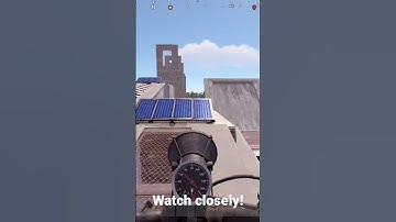 The craziest bike stunt you will ever see in rust!! 🔥😮 #rustgame #rust #rustshorts #stunt