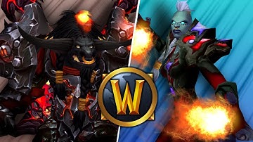 Fury Warrior GOD VS Fire Mage (1v1 Duels) - PvP WoW: Battle For Azeroth 8.1
