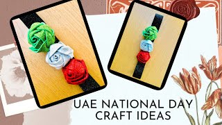Uae National Day Craft Ideas Uae Color Headband Diy Craftwork