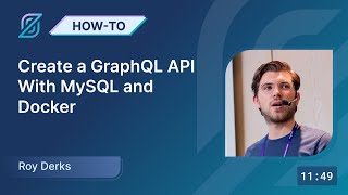 Create a GraphQL API with MySQL and Docker