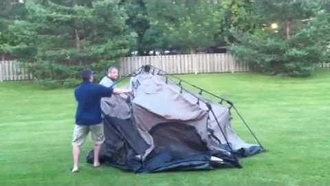 Coleman instant tent 1 minute