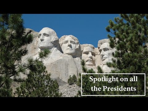 Video: Waar zijn de gezichten van Mount Rushmore?