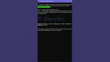 Rename livewire Component from cmd #beginner #laravelframework #project