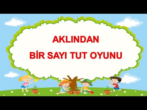 Aklından Bir Sayı Tut Oyunu