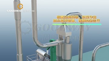 Cassava flour drying machine cassava flour dryer machine cassava drying machine flash dryer