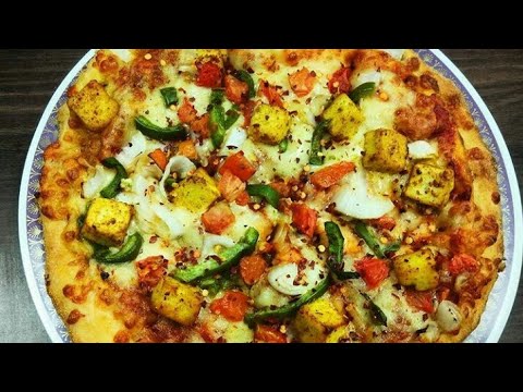 Dominos Style Tandoori Microwave Paneer Pizza in 5mins����Cheat version ...