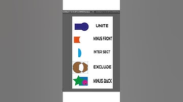 ADOBE ILLUSTRATOR TIPS AND TRICKS HOW USE PATHFINDER IN ADOBE ILLUSTRATOR #adobeillustratortutorial