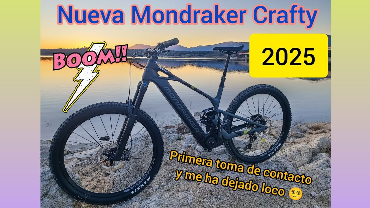 Mondraker Crafty R 2025!! prueba cuerpo a cuerpo y ha superado por mucho mis expectativas 🤯