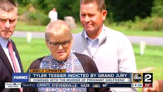 Tyler Tessier indicted by a grand jury in the murder of his pregnant girlfriend