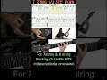 Рифф-растяжка)Рифф-кач)Rusty Cooley killer riff w/tabs&amp;backing #guitarist #shredder #dean #technique