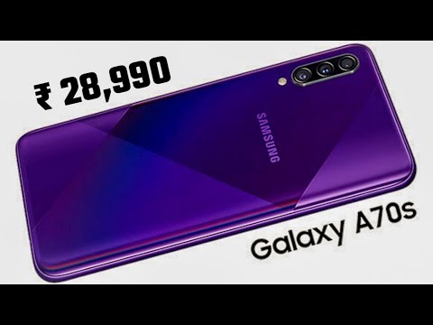 Samsung Galaxy A70s Launched In India With 64MP Camera   Price  amp  Specification   Techno Rohit  