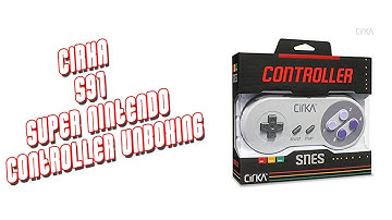 Cirka S91 Super Nintendo Controller Unboxing And Review