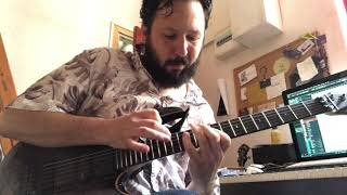 Haken - Ectobius Rex (main riff + solo) || Julien Marocco