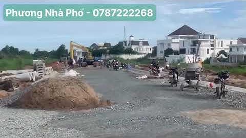 Khu đô thị mới Cồn Khương Diamond City - Tiến độ đường số 4 tại dự án - Thanh Phương Nhà Phố 68