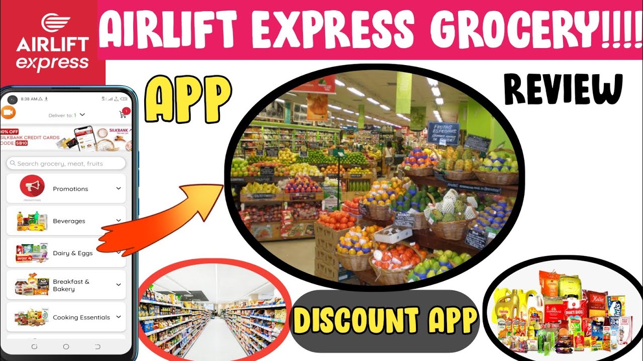 Review Airlift Express Grocery App How Use Airlift Express Grocery