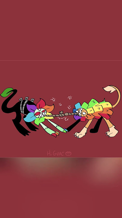 Yarnaby vs Dandy in tug of war :) | #yarnaby #art #dandysworld #dandy #poppplaytime  #animation
