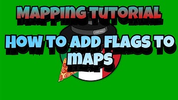 Mapping tutorial: How to add flags to maps #mapping #geography #map