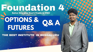Q&A about Options & Futures I Foundation 4 I Options basics part 4 #optionsbasics #derivatives