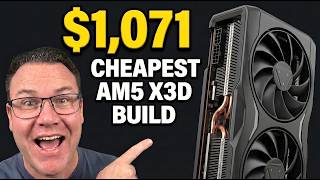 I Built the CHEAPEST AM5 X3D Gaming PC With a Brand New GPU