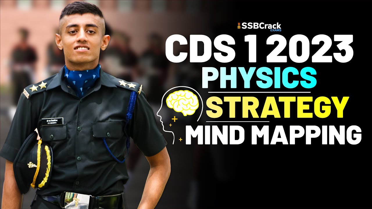CDS 1 2023 - Physics Complete Study Plan & Mind Mapping - YouTube