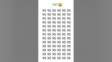 Can you find a different number in 10 seconds #puzzle #facts #puzzleday #numberpuzzles #mathspuzzle
