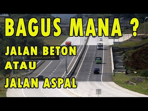 Video: Mengapa beberapa jalan terbuat dari beton?