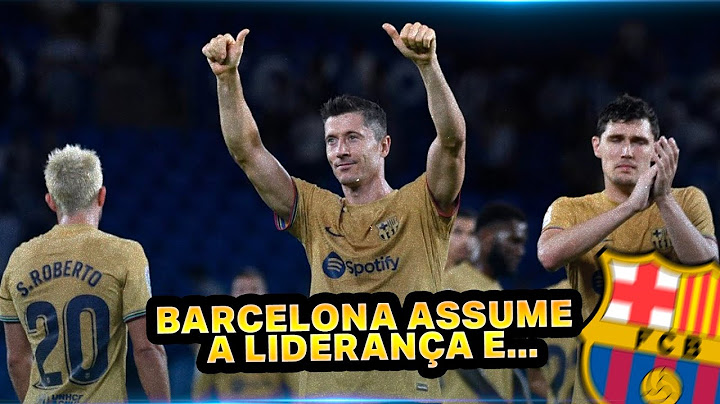 SEGUE O LIDER! Barcelona assume a liderança da La Liga e tem boas noticias em treino!