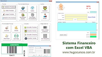 Sistema Financeiro com excel VBA - Aula 14 - Programando formulário de compras