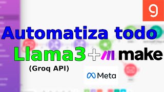 Incorpora llama3 en tus automatizaciones de make usando groq