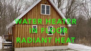 Can you heat a house with a water heater????