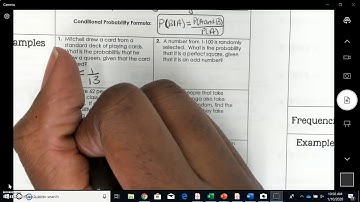 Conditional Probability Part I